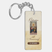 Personalisieren, 10. Ordination Anniversary Angels Schlüsselanhänger (Vorderseite links)
