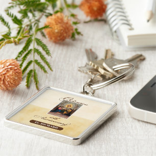 Personalisieren, 10. Ordination Anniversary Angels Schlüsselanhänger