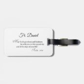 Personalisieren, 10. Ordination Jubiläum, Kreuz Gepäckanhänger (Rückseite horizontal)