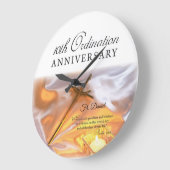 Personalisieren, 10. Ordination Jubiläum, Kreuz Große Wanduhr (Winkel)