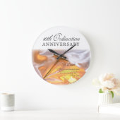 Personalisieren, 10. Ordination Jubiläum, Kreuz Große Wanduhr (Zuhause)