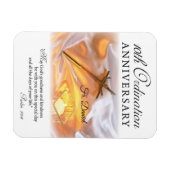 Personalisieren, 10. Ordination Jubiläum, Kreuz Magnet (Horizontal)