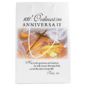 Personalisieren, 10. Ordination Jubiläum, Kreuz Mittlere Geschenktüte (Vorderseite)