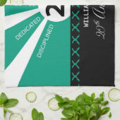 Personalisieren, 20. Jubiläum der Geschäftsmitarbe Geschirrtuch (Gefaltet)