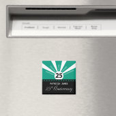 Personalisieren, 25. Jahr Mitarbeiter Jahr Magnet (In Situ (Geschirrspüler))