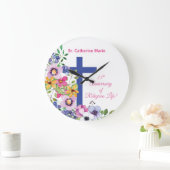 Personalisieren, 25-jähriges religiöses Leben Große Wanduhr (Zuhause)