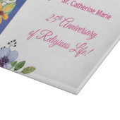 Personalisieren, 25-jähriges religiöses Leben Schneidebrett (Ecke)