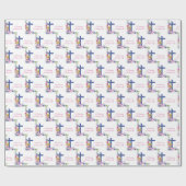 Personalisieren, 30. Jubiläum Nun religiöses Leben Geschenkpapier (Flach)