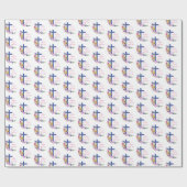 Personalisieren, 40. Jubiläum Nun religiöses Leben Geschenkpapier (Flach)