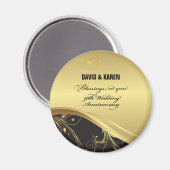 Personalisieren, 50. Hochzeit Jahrestag Religious Magnet (Vorderseite/Rückseite)