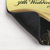 Personalisieren, 50. Hochzeit Jahrestag Religious Mousepad (Ecke)