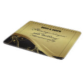 Personalisieren, 50. Hochzeit Jahrestag Religious Schneidebrett (Ecke)