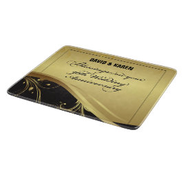 Personalisieren, 50. Hochzeit Jahrestag Religious Schneidebrett