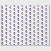 Personalisieren, 50. Jubiläum Nun religiöses Leben Geschenkpapier (Flach)