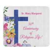 Personalisieren, 50. Jubiläum Nun religiöses Leben Schneidebrett (Vorderseite)