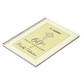 Personalisieren, 60. Geburtstag des Priesters verk Notizblock (Linke Seite)