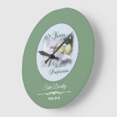 Personalisieren, 60 Jahre religiöser Berufe Große Wanduhr (Winkel)