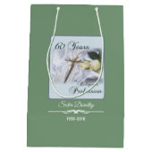 Personalisieren, 60 Jahre religiöser Berufe Mittlere Geschenktüte (Rückseite)