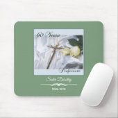 Personalisieren, 60 Jahre religiöser Berufe Mousepad (Mit Mouse)