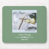 Personalisieren, 60 Jahre religiöser Berufe Mousepad (Vorne)