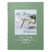 Personalisieren, 60 Jahre religiöser Berufe Notizblock (Vorderseite)