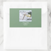 Personalisieren, 60 Jahre religiöser Berufe Rechteckiger Aufkleber (Tasche)