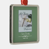 Personalisieren, 60 Jahre religiöser Berufe Silbernes Ornament (Rechts)