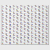 Personalisieren, 60. Jubiläum Nun religiöses Leben Geschenkpapier (Flach)