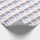 Personalisieren, 60. Jubiläum Nun religiöses Leben Geschenkpapier (Ecke)