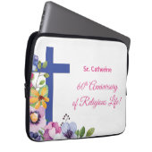 Personalisieren, 60. Jubiläum Nun religiöses Leben Laptopschutzhülle (Vorne Rechts)