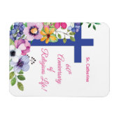 Personalisieren, 60. Jubiläum Nun religiöses Leben Magnet (Horizontal)