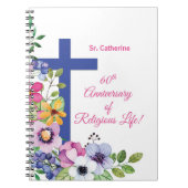 Personalisieren, 60. Jubiläum Nun religiöses Leben Notizblock (Vorderseite)