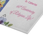 Personalisieren, 60. Jubiläum Nun religiöses Leben Schneidebrett (Ecke)