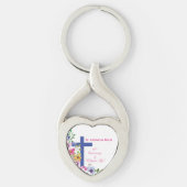 Personalisieren, 65-jähriges religiöses Leben Schlüsselanhänger (Vorderseite)