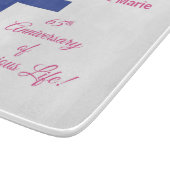 Personalisieren, 65-jähriges religiöses Leben Schneidebrett (Ecke)