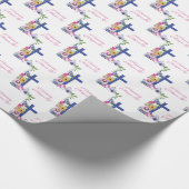 Personalisieren, 70. Jubiläum Nun religiöses Leben Geschenkpapier (Ecke)