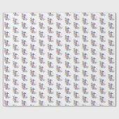 Personalisieren, 70. Jubiläum Nun religiöses Leben Geschenkpapier (Flach)