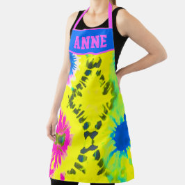 PERSONALISIEREN ABSTRAKTER KRAWATTE-DYE-DESIGN SCHÜRZE