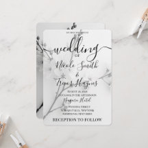 Personalisieren: B&W-Blüten-Zweig-Hochzeit