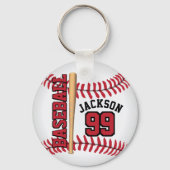 Personalisieren ⚾ Baseball Schlüsselanhänger (Rückseite)