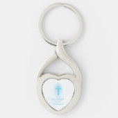 Personalisieren, Blue Boy First Heilige Kommune Cr Schlüsselanhänger (Vorderseite)