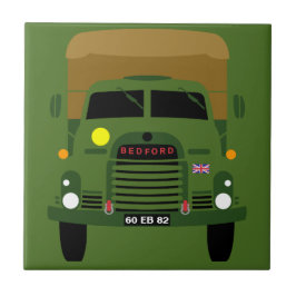 PERSONALISIEREN BRITISH ARMY VETERAN TRUCK FLIESE