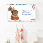 Personalisieren: Chester der Schimpansenclown Banner (Insitu)