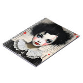 PERSONALISIEREN: Clown | Notebook-Journal Notizblock (Linke Seite)