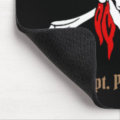 Personalisieren Cooler Crossbones Mousepad (Ecke)