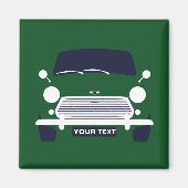 PERSONALISIEREN CUSTOM CLASSIC MINI COOPER AUTO MAGNET (Vorne)