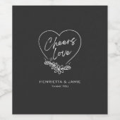 Personalisieren der alten Schule Weinetikett (Einzelnes Label)