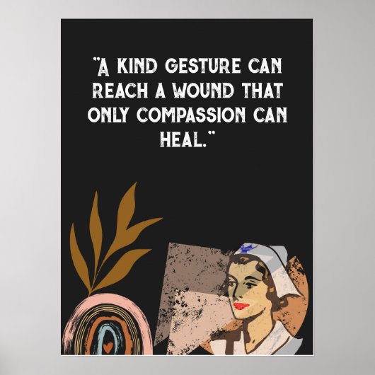 Personalisieren der Angebote für das medizinische  Poster (Vorne)