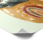 Personalisieren der Angebote für das medizinische  Poster (Ecke)