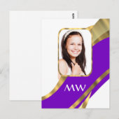 Personalisieren der Bildvorlage Postkarte (Vorne/Hinten)